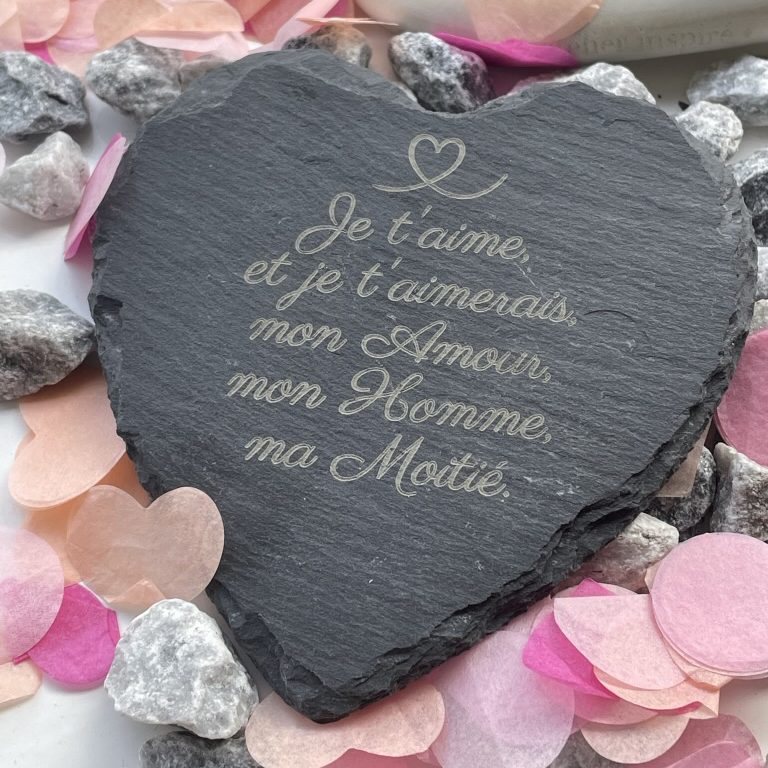 Galet personnalisé, cadeau pour mon amour